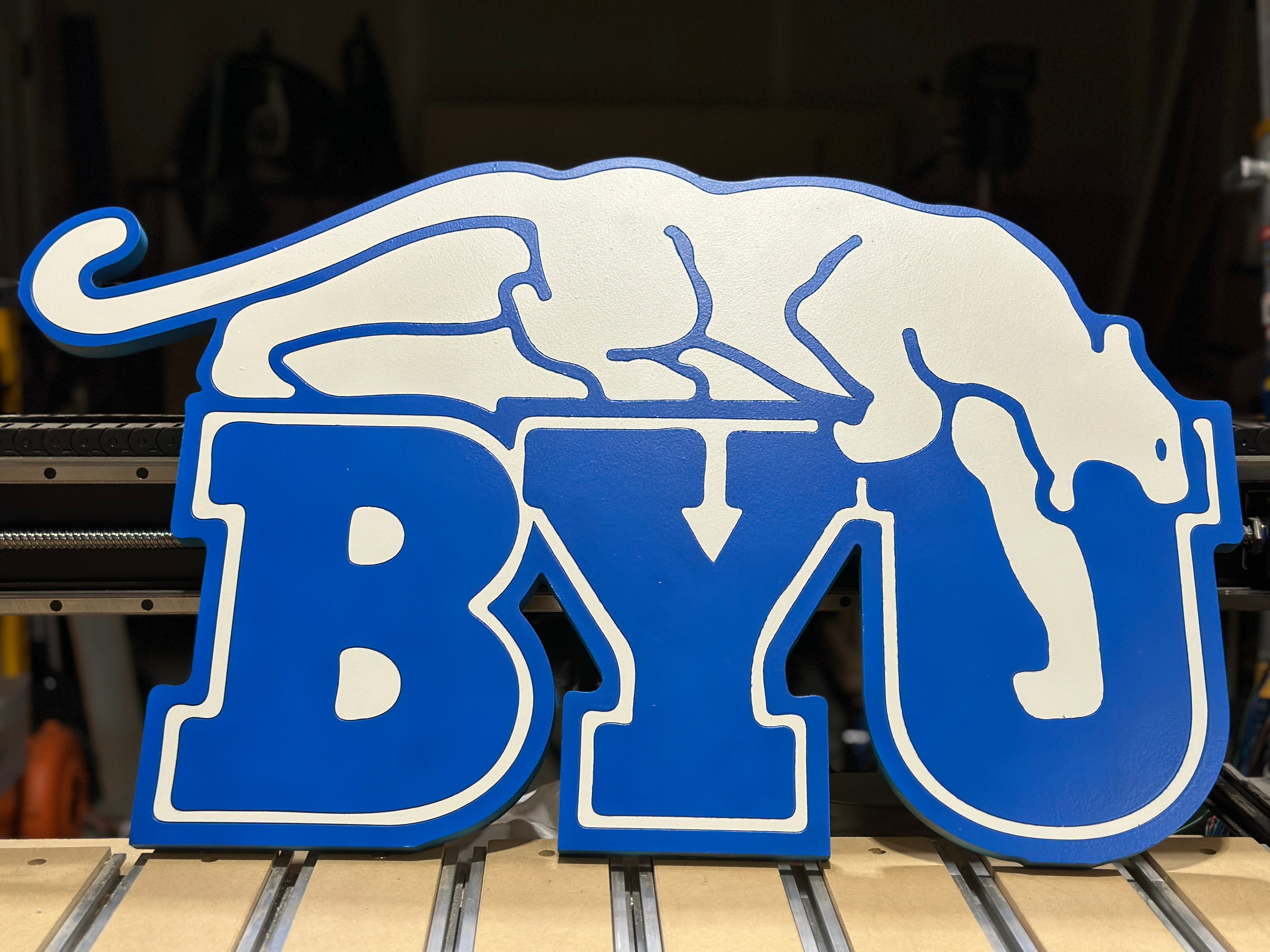 Custom BYU Signs!! – Redhead Repository